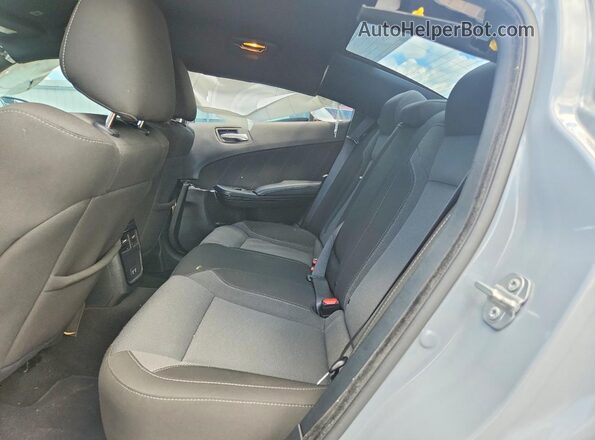 2C3CDXBG8LH228692 2020 DODGE CHARGER Silver Vista de los asientos traseros