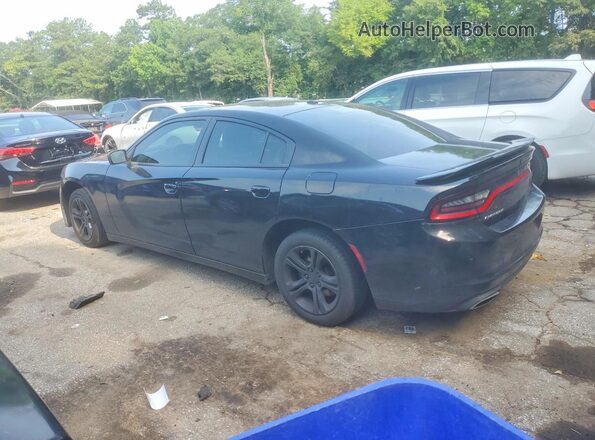 2C3CDXBG8MH536687 2021 DODGE CHARGER Black Հետևի ձախ