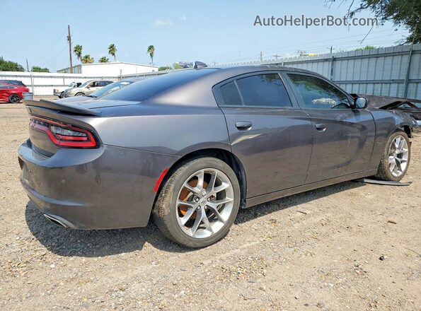 2C3CDXBG8NH103937 2022 DODGE CHARGER Black Задня права чверть