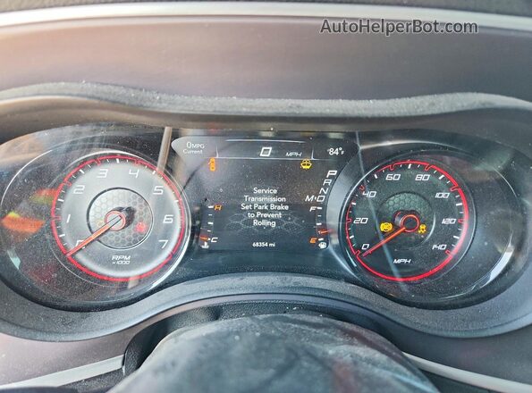 2C3CDXBG8NH162261 2022 DODGE CHARGER Blue Вид щитка приладів