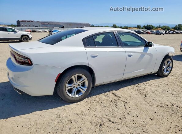 2C3CDXBG8NH196684 2022 DODGE CHARGER White Հետևի աջ