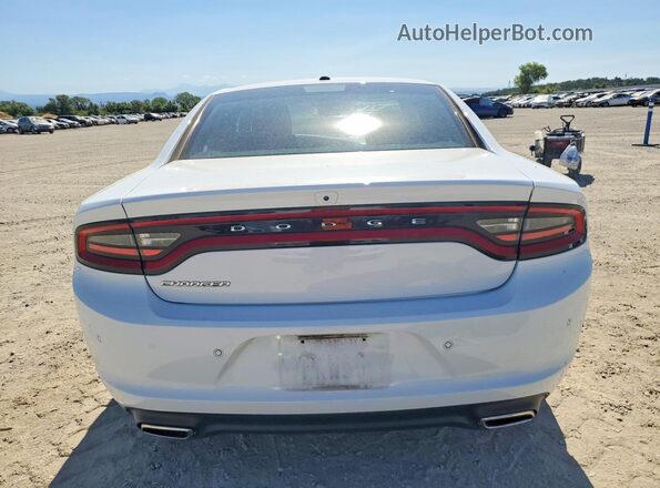 2C3CDXBG8NH196684 2022 DODGE CHARGER White Հետևի տեսք