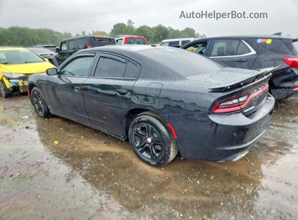 2C3CDXBG8NH201690 2022 DODGE CHARGER Black Tył lewy