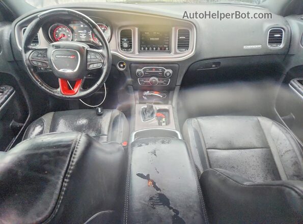 2C3CDXBG8NH201690 2022 DODGE CHARGER Black Widok deski rozdzielczej