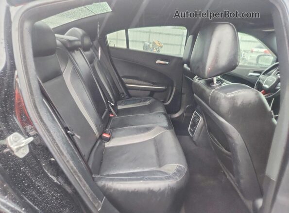 2C3CDXBG8NH201690 2022 DODGE CHARGER Black Widok tylnych siedzeń