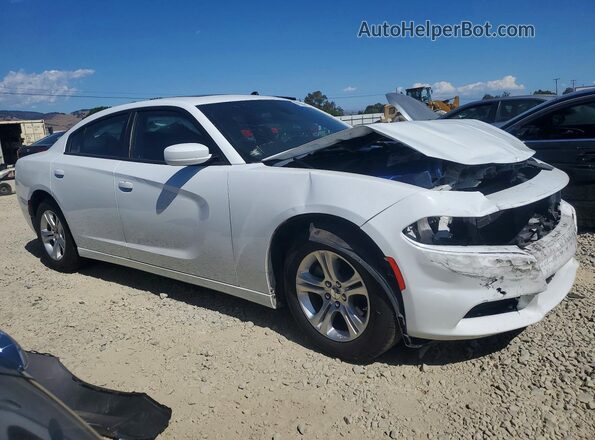 2C3CDXBG8NH220322 2022 DODGE CHARGER White Przód prawy