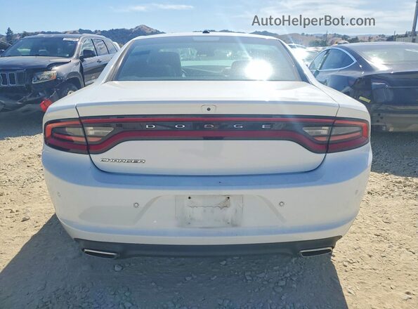2C3CDXBG8NH220322 2022 DODGE CHARGER White Widok z tyłu