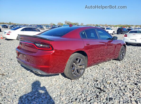 2C3CDXBG8PH592343 2023 DODGE CHARGER Burgundy Задня права чверть