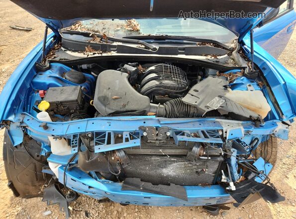 2C3CDXBG8PH626846 2023 DODGE CHARGER Blue Սալոնի 360 աստիճան տեսք