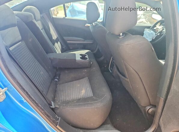 2C3CDXBG8PH626846 2023 DODGE CHARGER Blue Հետևի նստատեղերի տեսք