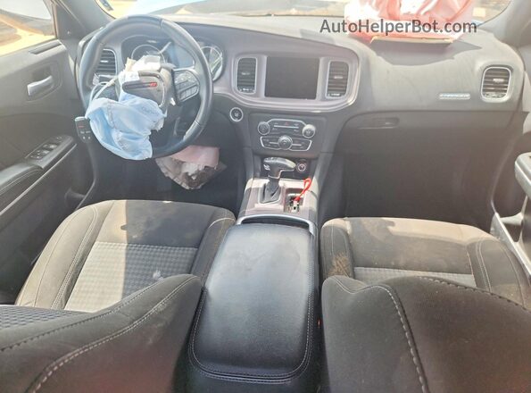 2C3CDXBG8PH626846 2023 DODGE CHARGER Blue Առջևի վահանակի տեսք