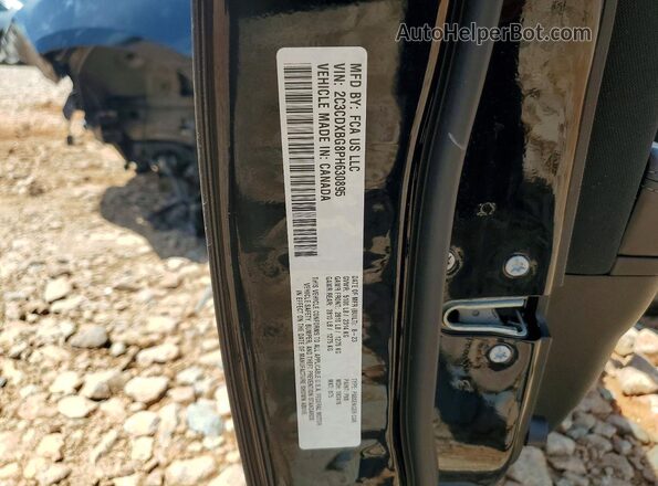 2C3CDXBG8PH630895 2023 DODGE CHARGER Black Вид наклейки з VIN-кодом