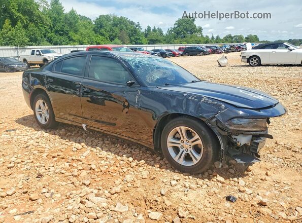 2C3CDXBG8PH630895 2023 DODGE CHARGER Black Передня права чверть
