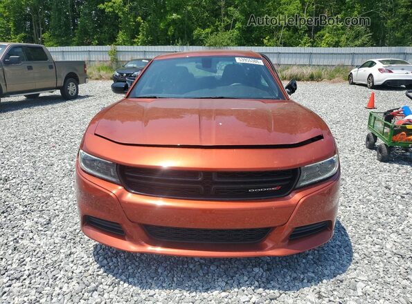 2C3CDXBG8PH638804 2023 DODGE CHARGER Orange Вид спереду
