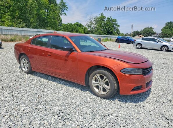 2C3CDXBG8PH638804 2023 DODGE CHARGER Orange Передня права чверть