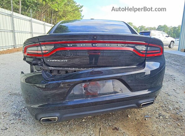 2C3CDXBG8PH640150 2023 DODGE CHARGER Black Հետևի տեսք