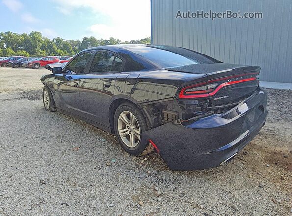 2C3CDXBG8PH640150 2023 DODGE CHARGER Black Հետևի ձախ