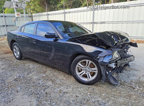 2C3CDXBG8PH640150 2023 DODGE CHARGER Black Առջևի աջ
