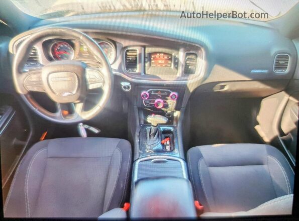 2C3CDXBG9GH103917 2016 DODGE CHARGER Gray Vista del salpicadero