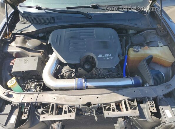 2C3CDXBG9GH103917 2016 DODGE CHARGER Gray Vista interior trasera