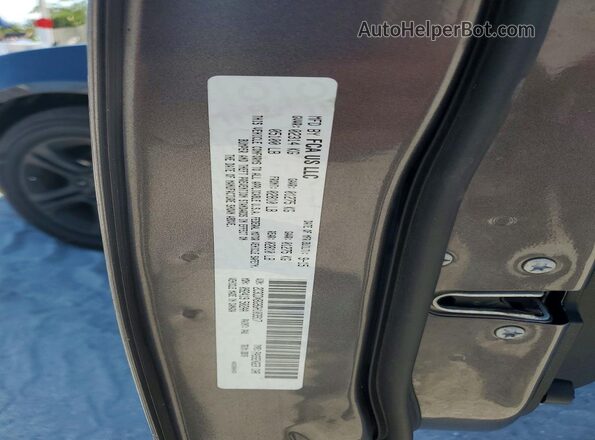 2C3CDXBG9GH103917 2016 DODGE CHARGER Gray Vista de la etiqueta del VIN