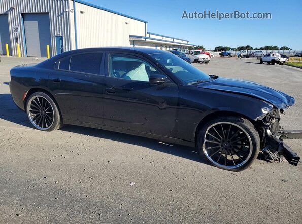 2C3CDXBG9GH266969 2016 DODGE CHARGER Black Delantero derecho