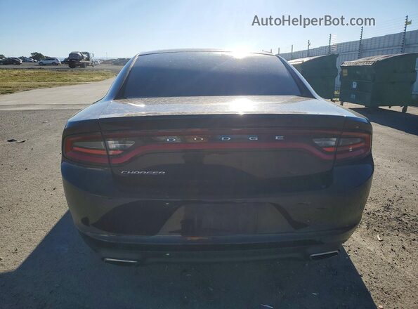 2C3CDXBG9GH266969 2016 DODGE CHARGER Black Vista trasera