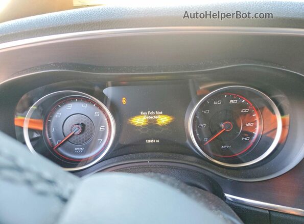 2C3CDXBG9GH266969 2016 DODGE CHARGER Black Vista del cuadro de instrumentos