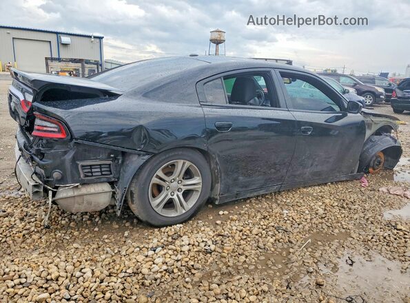 2C3CDXBG9GH312462 2016 DODGE CHARGER Black Trasero derecho
