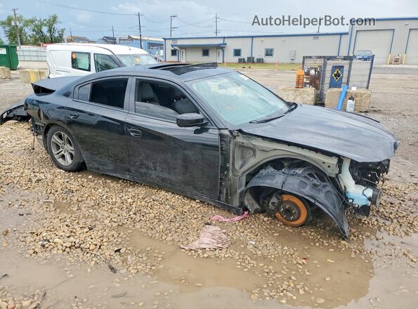 2C3CDXBG9GH312462 2016 DODGE CHARGER Black Delantero derecho
