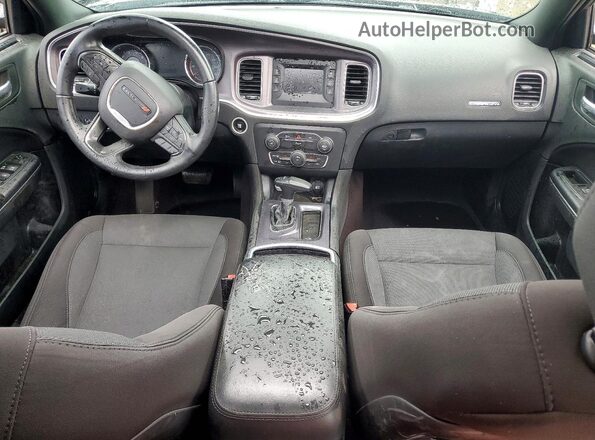 2C3CDXBG9GH312462 2016 DODGE CHARGER Black Vista del salpicadero