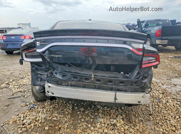 2C3CDXBG9GH312462 2016 DODGE CHARGER Black Vista trasera