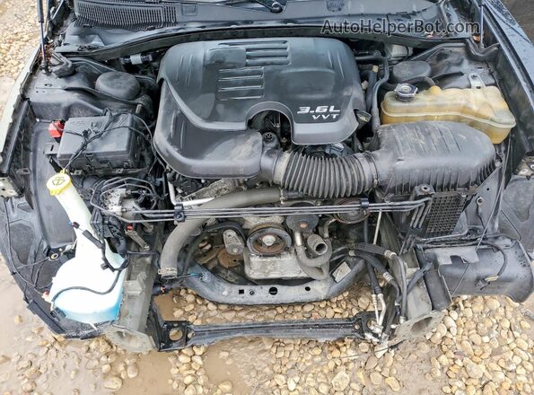2C3CDXBG9GH312462 2016 DODGE CHARGER Black Vista interior trasera