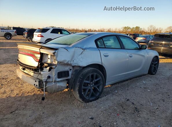 2C3CDXBG9KH599438 2019 DODGE CHARGER Silver Tył prawy