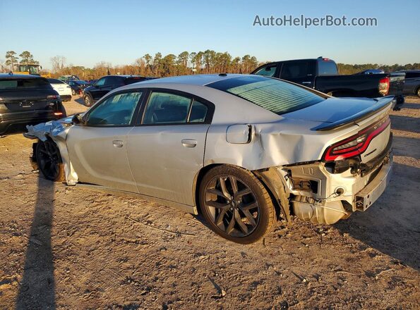 2C3CDXBG9KH599438 2019 DODGE CHARGER Silver Tył lewy