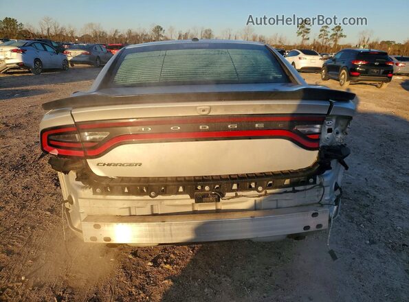 2C3CDXBG9KH599438 2019 DODGE CHARGER Silver Widok z tyłu