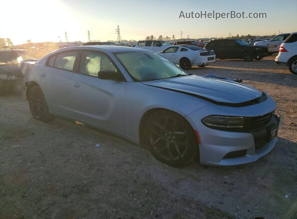 2C3CDXBG9KH599438 2019 DODGE CHARGER Silver Przód prawy