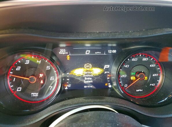 2C3CDXBG9KH599438 2019 DODGE CHARGER Silver Widok zestawu wskaźników