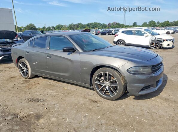 2C3CDXBG9KH615461 2019 DODGE CHARGER Gray Հետևի տեսք