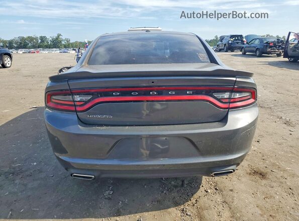 2C3CDXBG9KH615461 2019 DODGE CHARGER Gray Հետևի նստատեղերի տեսք