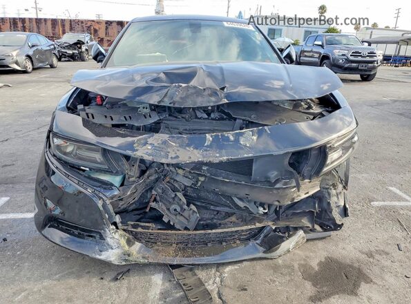 2C3CDXBG9KH624404 2019 DODGE CHARGER Black Front view