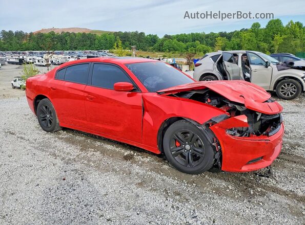 2C3CDXBG9KH631921 2019 DODGE CHARGER Red Delantero derecho