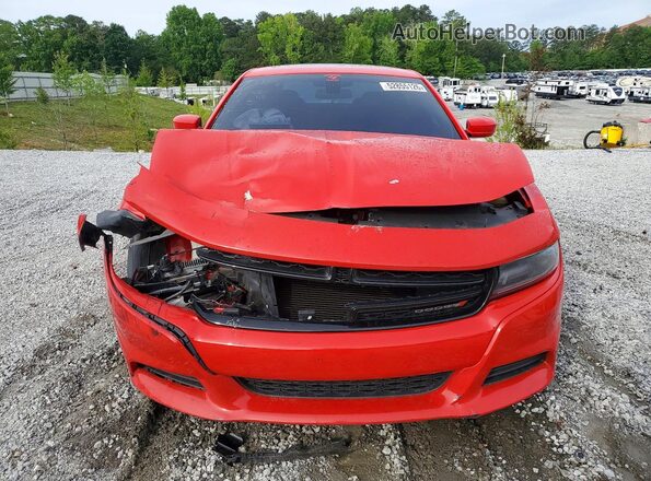 2C3CDXBG9KH631921 2019 DODGE CHARGER Red Vista frontal