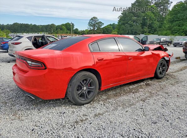 2C3CDXBG9KH631921 2019 DODGE CHARGER Red Trasero derecho