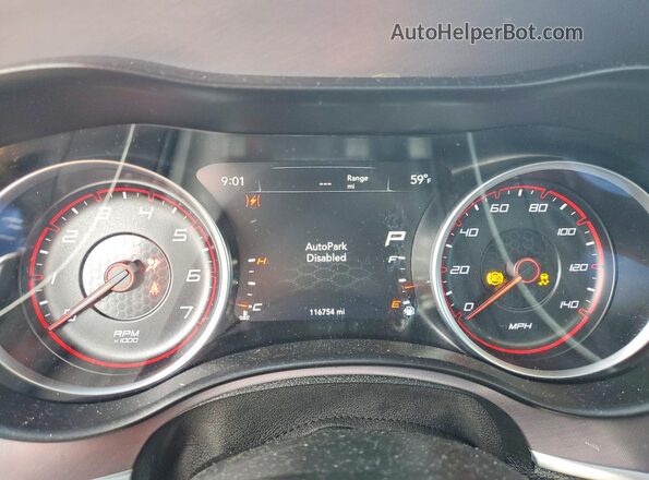 2C3CDXBG9KH631921 2019 DODGE CHARGER Red Vista del cuadro de instrumentos