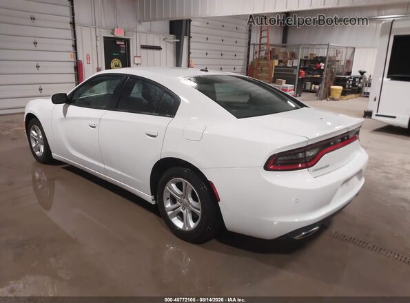 2C3CDXBG9KH637203 2019 DODGE CHARGER White Trasero izquierdo