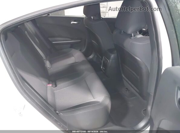 2C3CDXBG9KH637203 2019 DODGE CHARGER White Vista de la etiqueta del VIN