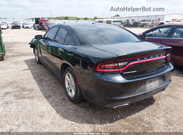 2C3CDXBG9KH659914 2019 DODGE CHARGER Черный Задняя левая четверть