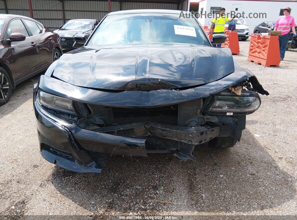 2C3CDXBG9KH659914 2019 DODGE CHARGER Черный Вид спереди