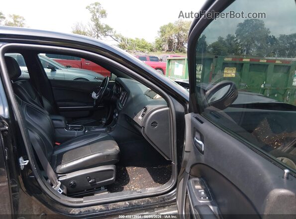 2C3CDXBG9KH659914 2019 DODGE CHARGER Черный Вид салона спереди